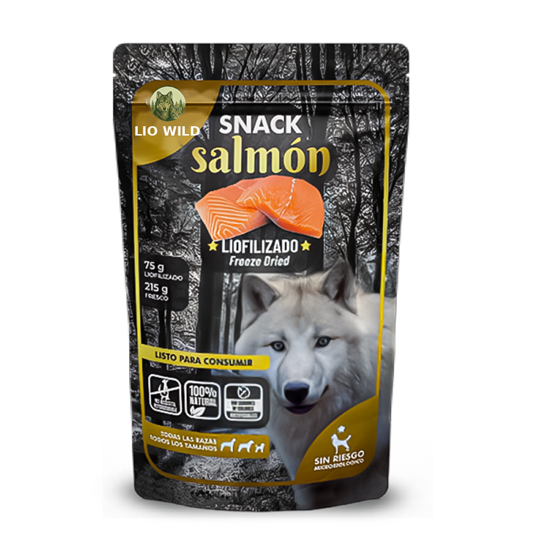 Snacks para perros liofilizado salmón